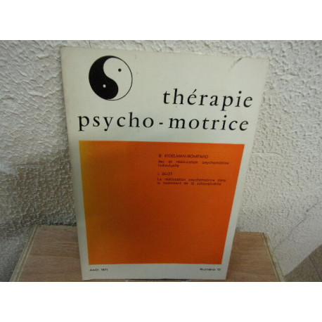 Thérapie psycho-motrice n° 11