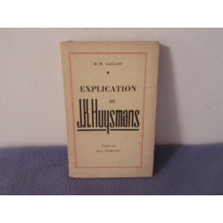Explication de J.K.Huysmans