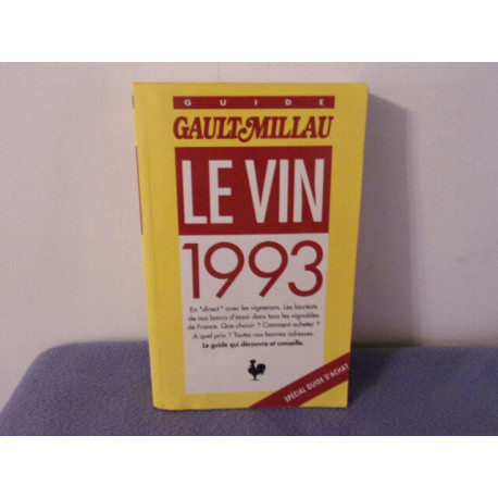 Le vin 1993
