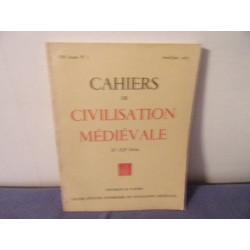 Cahiers de civilisation médiévale VIII° année n° 2