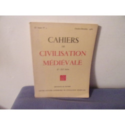 Cahiers de civilisation médiévale 1 ère année n° 2