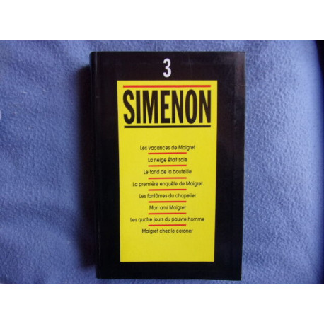 Tout Simenon 8 volumes( complet )