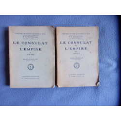 Le consulat et l'empire (tomes I et II)