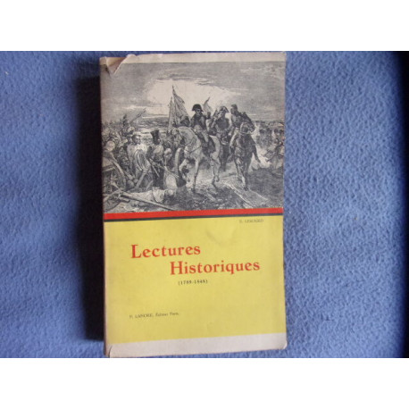 Lectures historiques ( 1789-1848 )