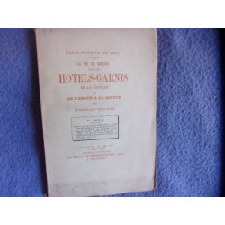 Paris-bohème en 1820- la vie de garçon dans les hotels-garnis
