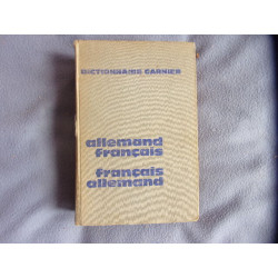 Dictionnaire allemand-français et français-allemand