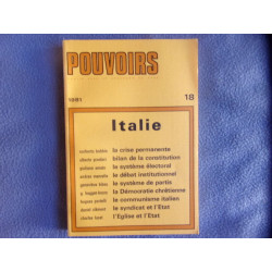 Pouvoirs n° 18- Italie
