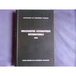 Bibliographie géographique internationale 1974