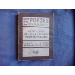 175 poètes Bourbonais-anthologie de 1302 à l'époque contemporaine