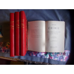Cours de chimie-9 ème édition conforme aux programmes 1956