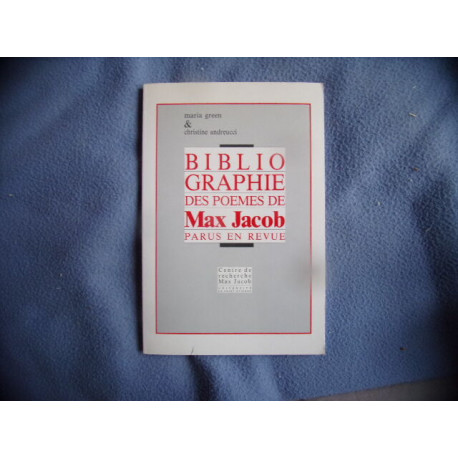 Bibliographie des poèmes de Max Jacob parus en revue