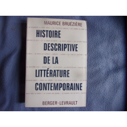 Histoire descriptive de la littérature contemporaine