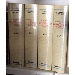 Dictionnaire des littératures de la langue française 4 tomes