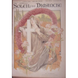 PLANCHE COULEUR D' APRES AQUARELLE HENRIDA 1885 SOLEIL DU DIMANCHE...
