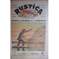 REVUE RUSTICA N° 50 15 DECEMBRE 1935 RECTO PECHE A L' EPERVIER -...