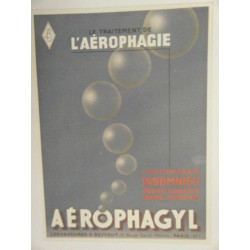COMPOSITION 20è PUBLICITE AEROPHAGYL LABORATOIRE BEYTOUT...