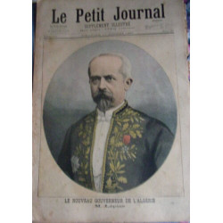 GRAVURE SUR BOIS 1897 TIREE PETIT JOURNAL NOUVEAU GOUVERNEUR...