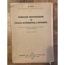 Exercices méthodiques de calcul différentiel et intégral