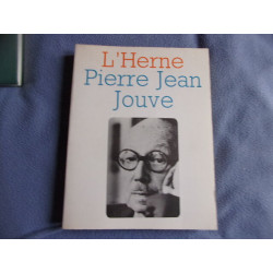 L'Herne Pierre Jean Jouve