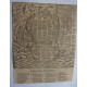 Carte originale sardaigne cagliari calaris die hauptstatt 1550