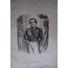 Gravure sur bois 1865 s.a.i. prince napoleon jerome vice president...
